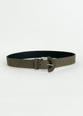 Leather Wrap Borrelo Belt Waist - Taupe