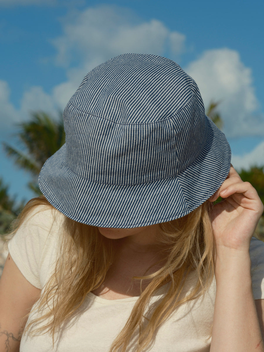 Bucket Hat - Railroad Stripe