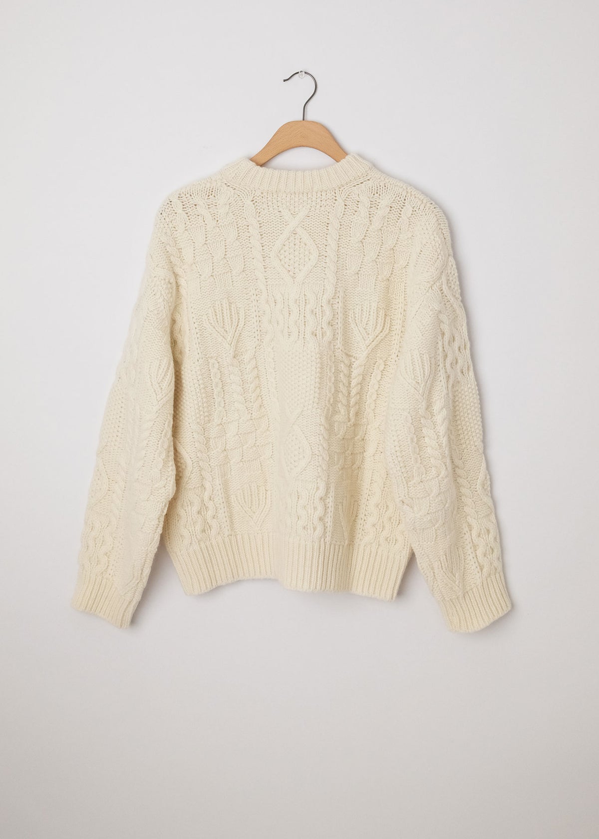 Cable Sweater Natural