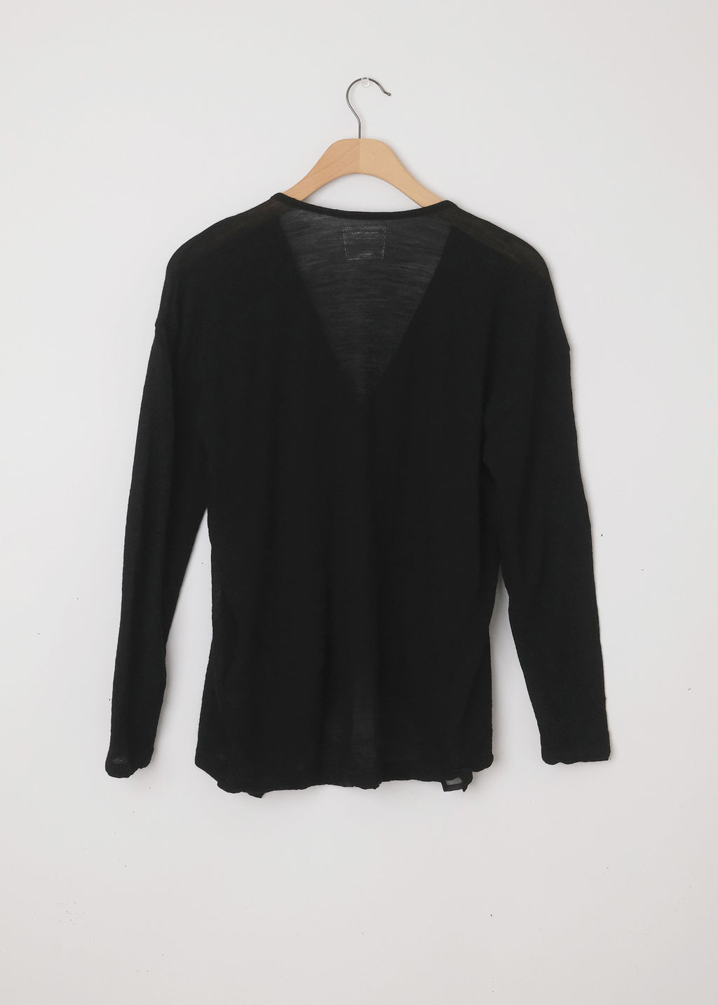 Jersey Cardigan Black