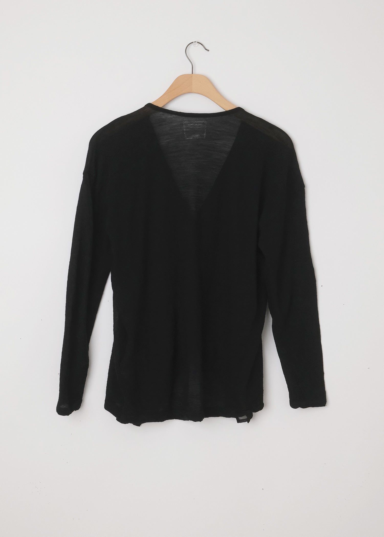 Jersey Cardigan Black