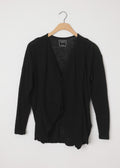 Jersey Cardigan Black