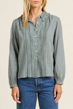 Load image into Gallery viewer, Alise Blouse - Caspian Check
