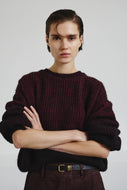 Gradient Textured Sweater