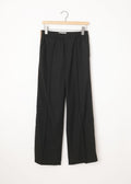 Chaplin Trouser Black Pinstripe