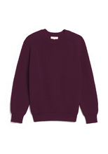Load image into Gallery viewer, Chelsea Cotton Sweater - Aubergine
