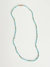 Load image into Gallery viewer, Amazonite and Gold Vermeil Beads Necklace
