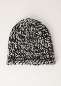 Cashmere Chunky Hat in Marled Yarn