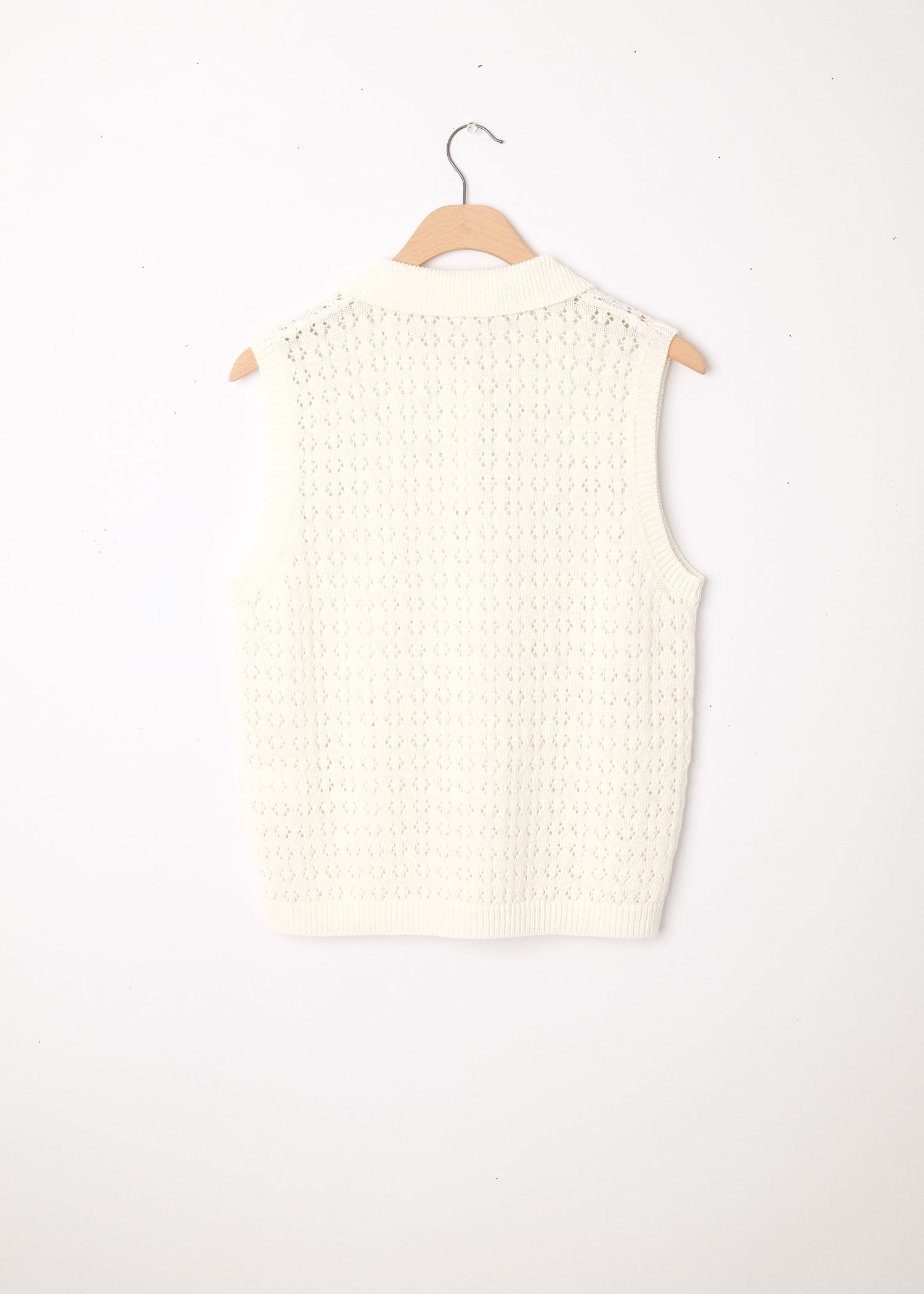 Cindy Crochet Top Off White