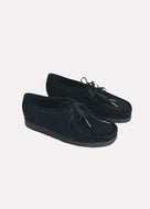 Wallabees Black Suede