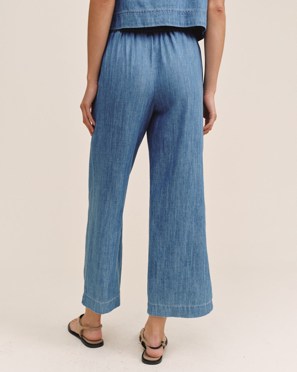 Clean Waist Denim Pant