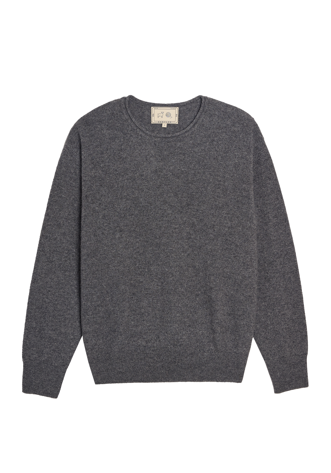 Coco Cashmere Sweater - Dark Heather Grey
