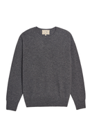 Coco Cashmere Sweater - Dark Heather Grey