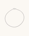 Curb Chain Bracelet Silver - 6.5"