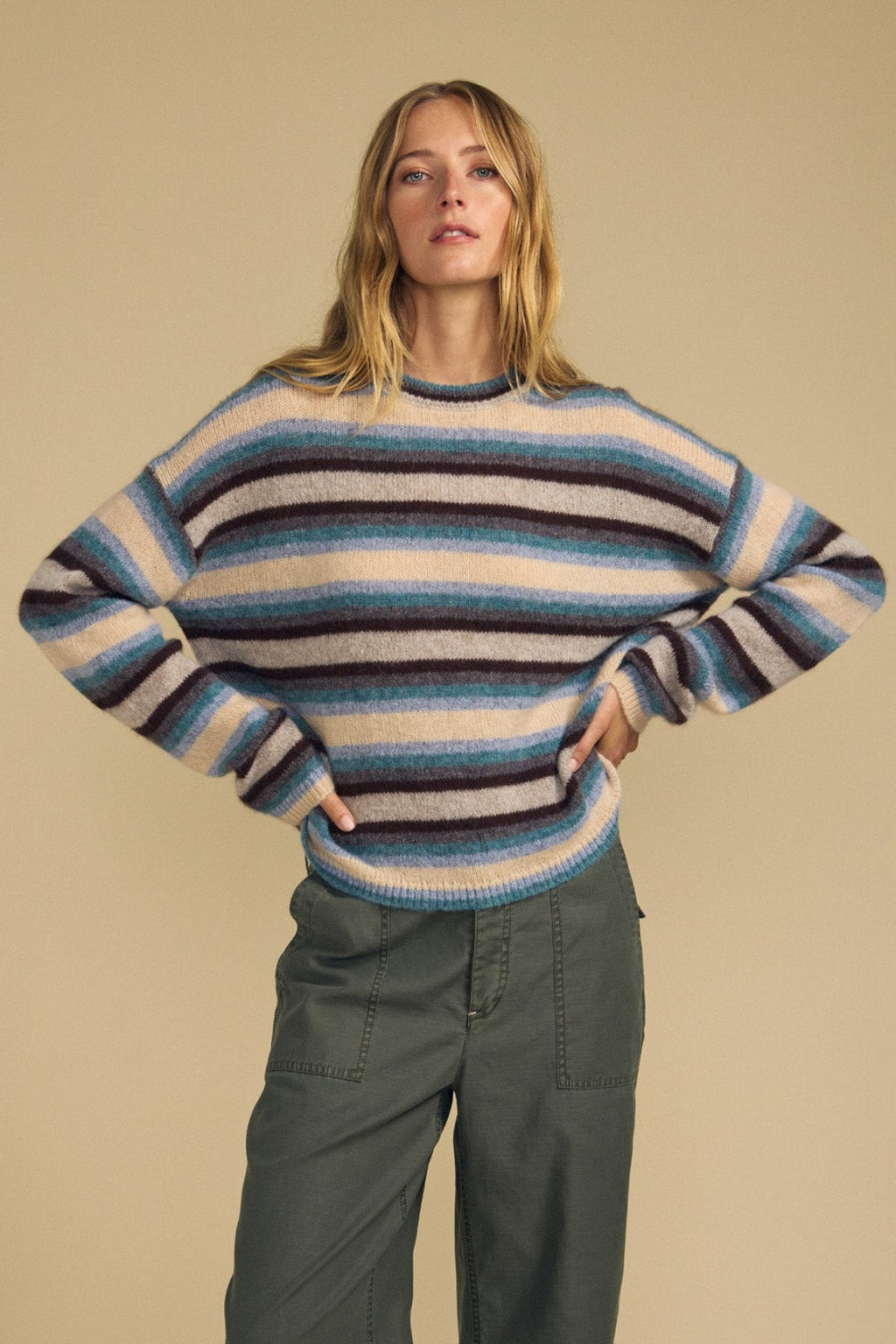 Mae Wool-Cashmere Sweater Multi