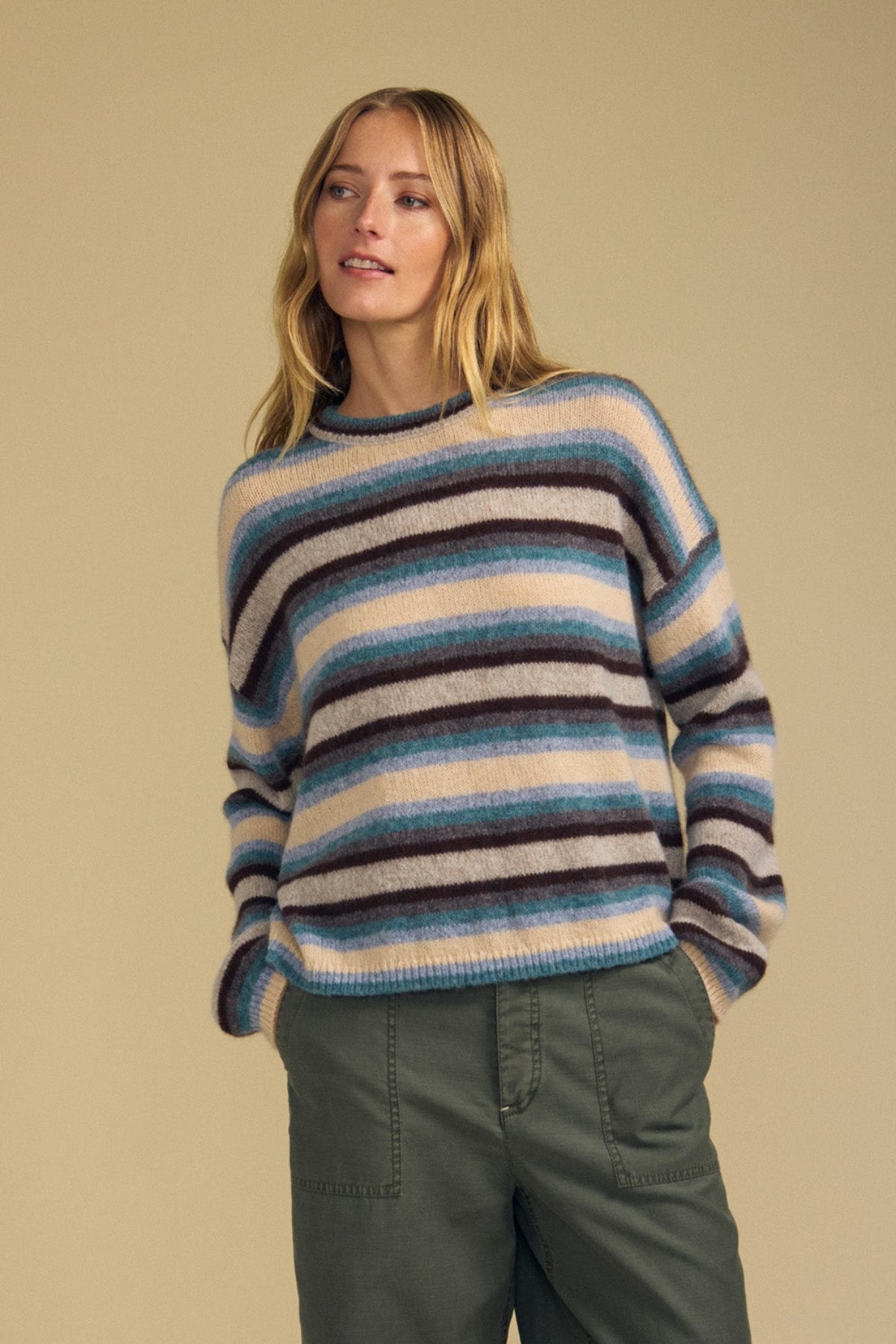 Mae Wool-Cashmere Sweater Multi