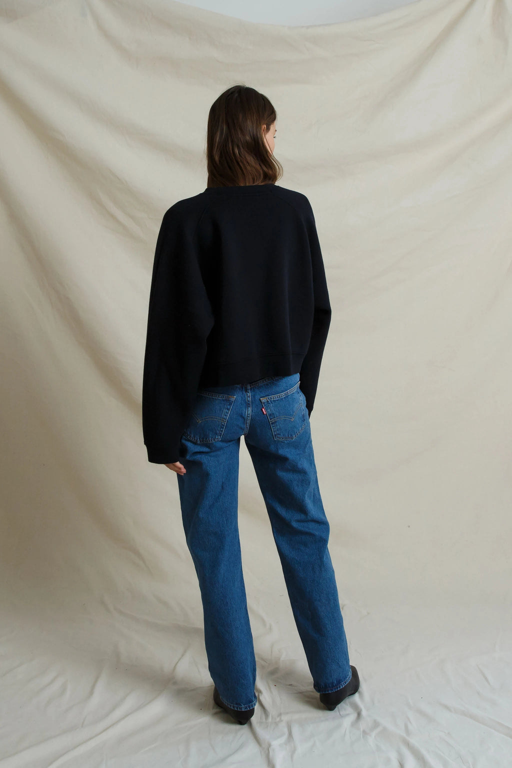 Danica Brushed Sweatshirt Black