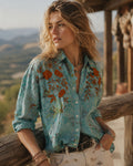 Mariselle Bleu Blouse