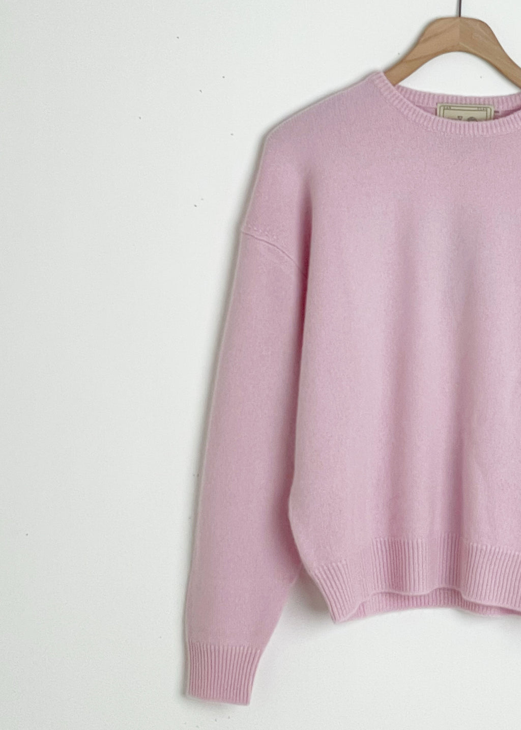 Artemis Cashmere Sweater - Peony Pink