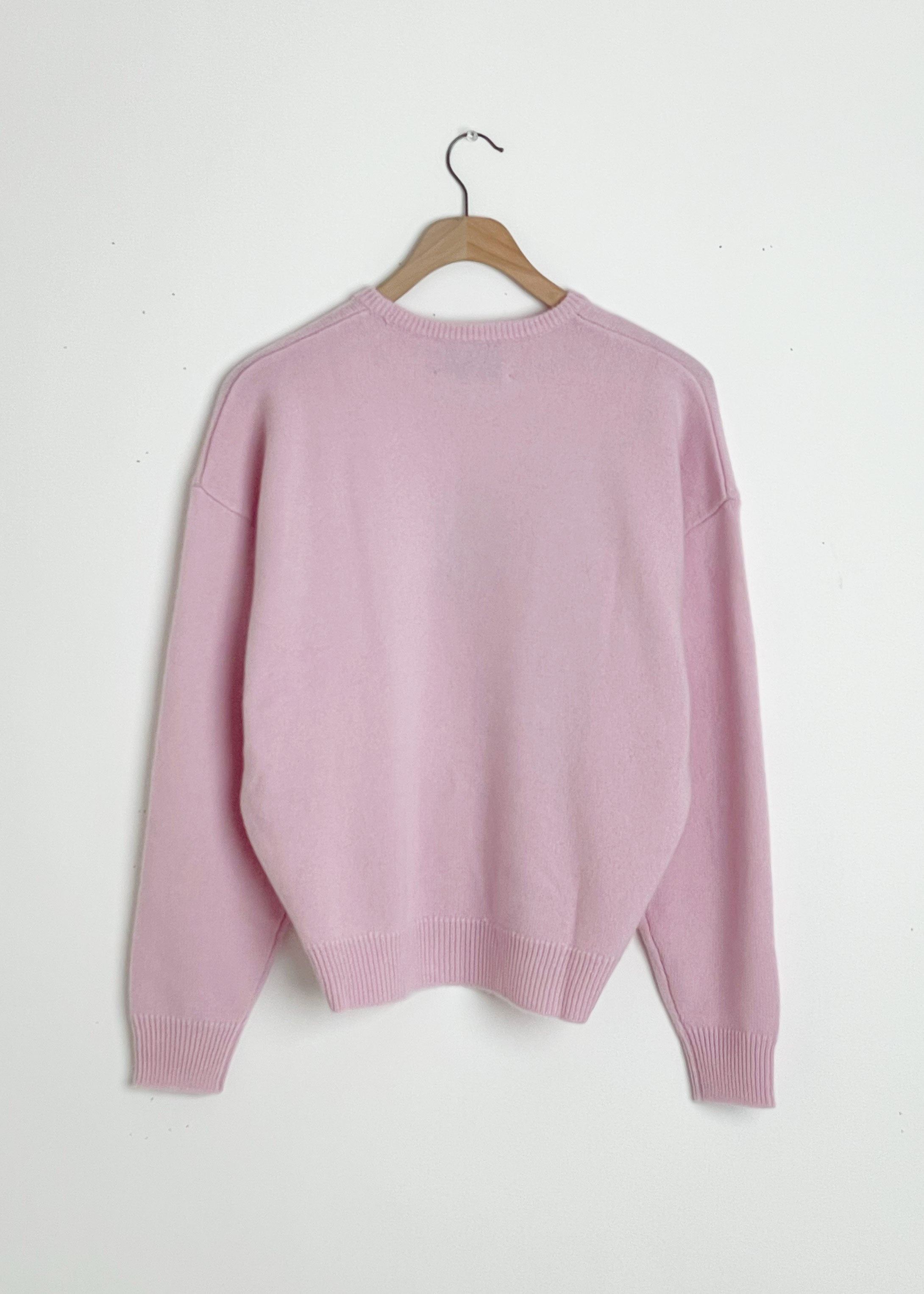 Artemis Cashmere Sweater - Peony Pink