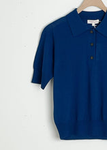 Load image into Gallery viewer, Jarvis Polo Top - Prussian Blue
