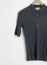 Load image into Gallery viewer, Leilani Cashmere Top - Charcoal Heather
