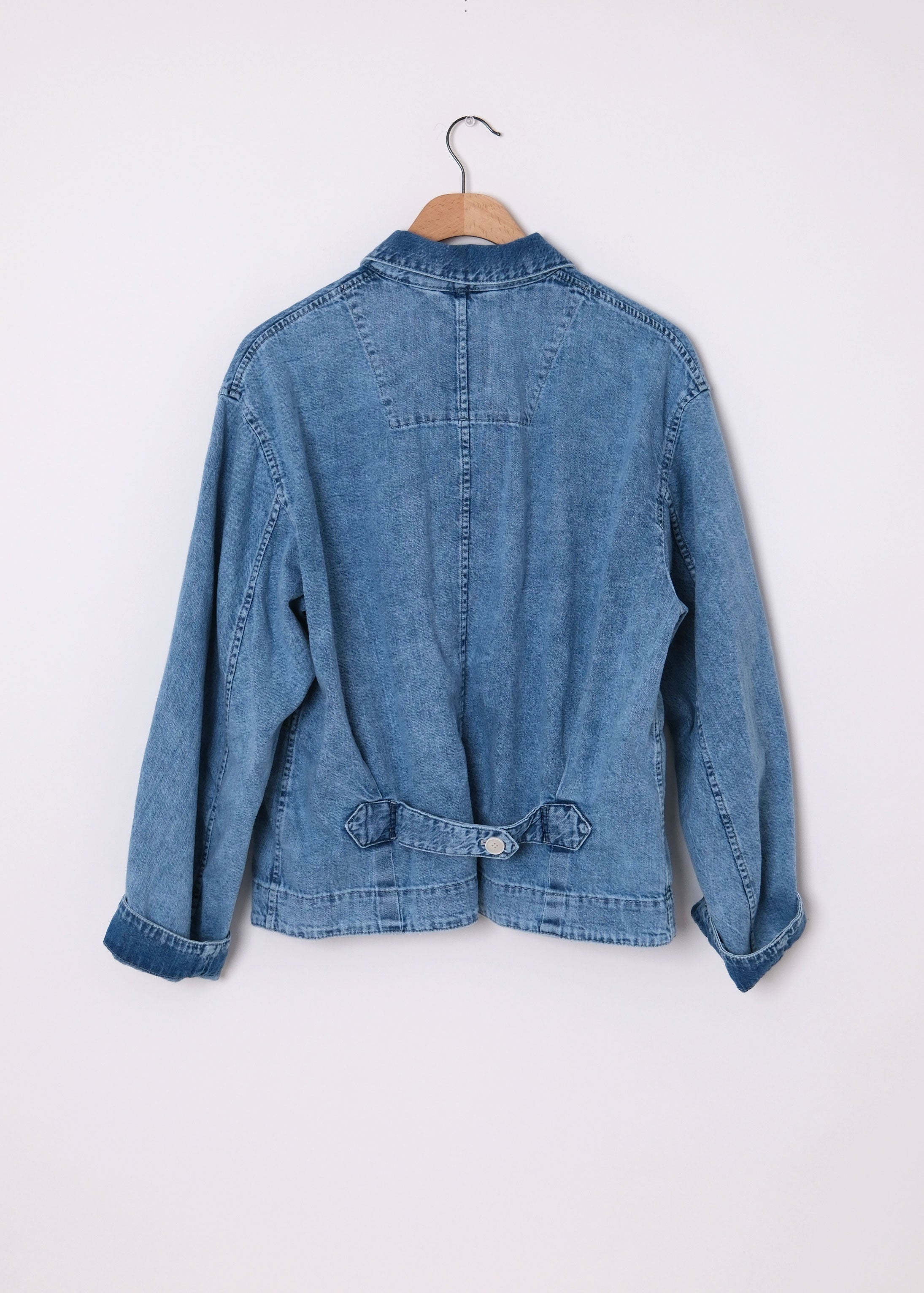 8oz Natural Denim Jacket
