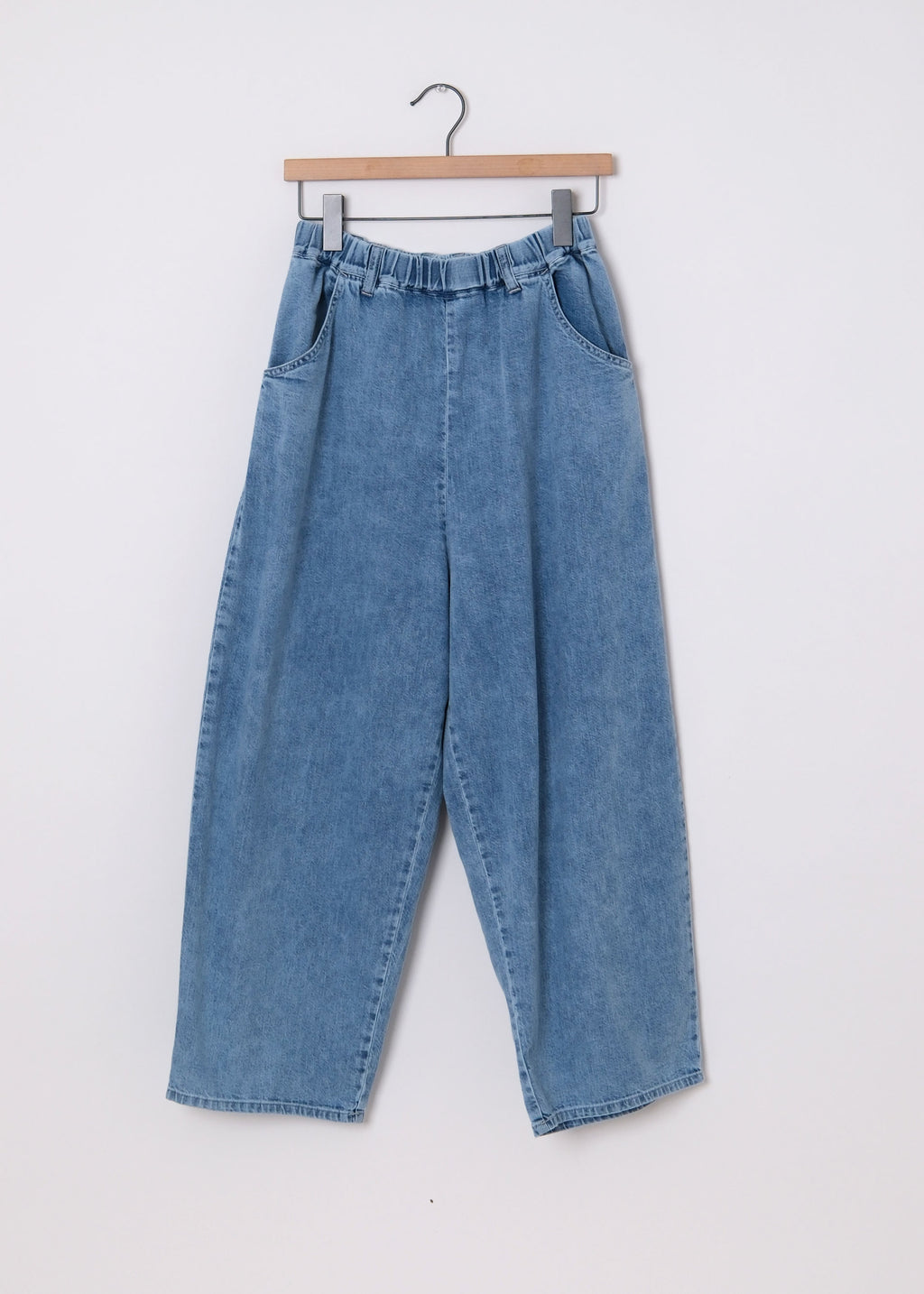 8oz Natural Denim Easy Pants