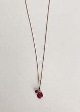 Load image into Gallery viewer, 14kt Ruby/18kt Ruby Necklace
