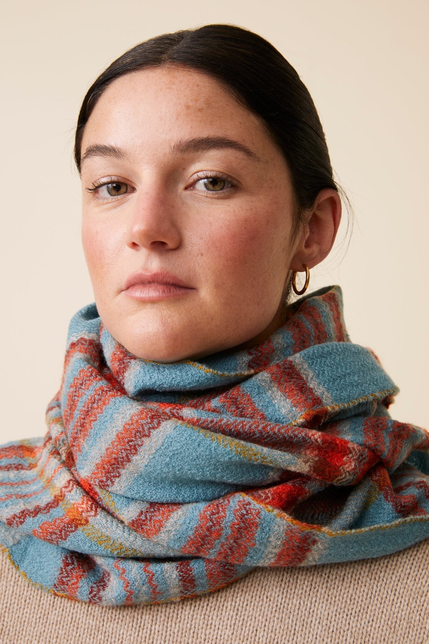 Simple Plaid Scarf