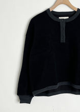 Load image into Gallery viewer, Fleece Henley Sweatshirt
