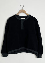 Load image into Gallery viewer, Fleece Henley Sweatshirt
