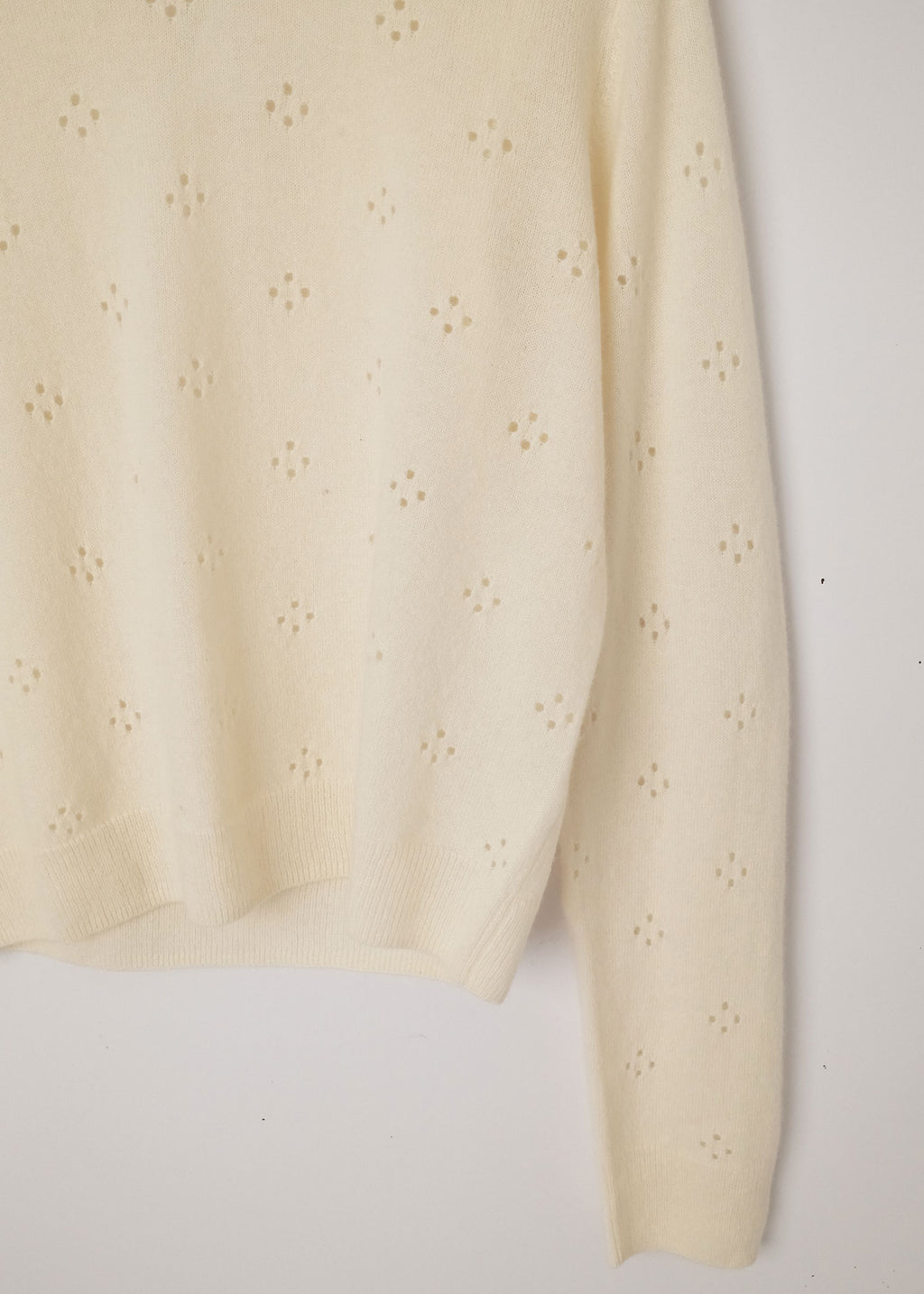 Georgie Crewneck Ivory