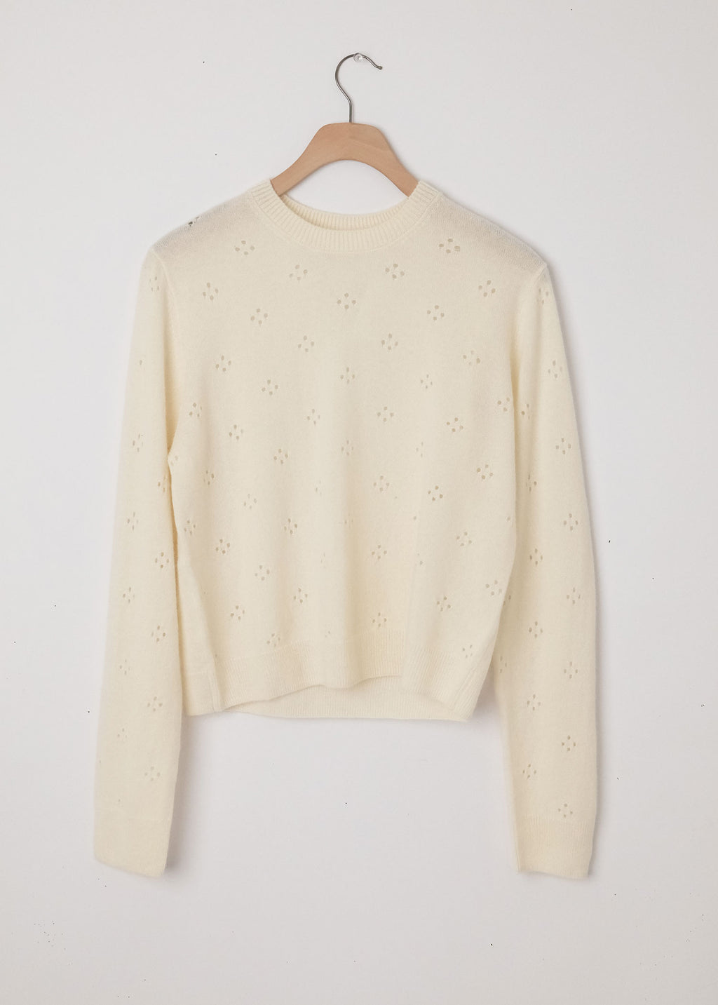 Georgie Crewneck Ivory