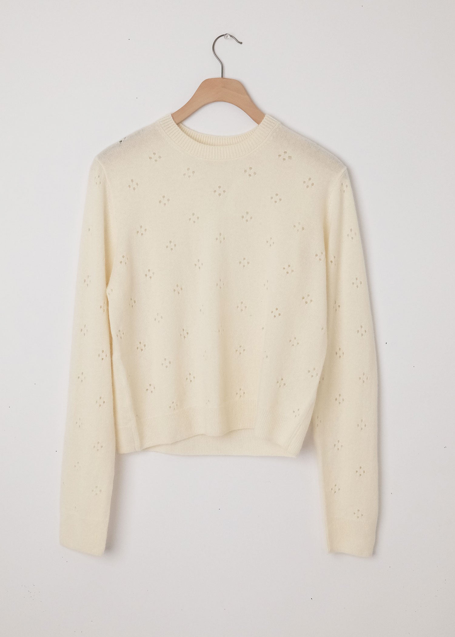 Georgie Crewneck Ivory