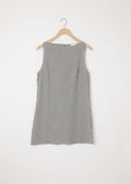 Gingham Boatneck Dress