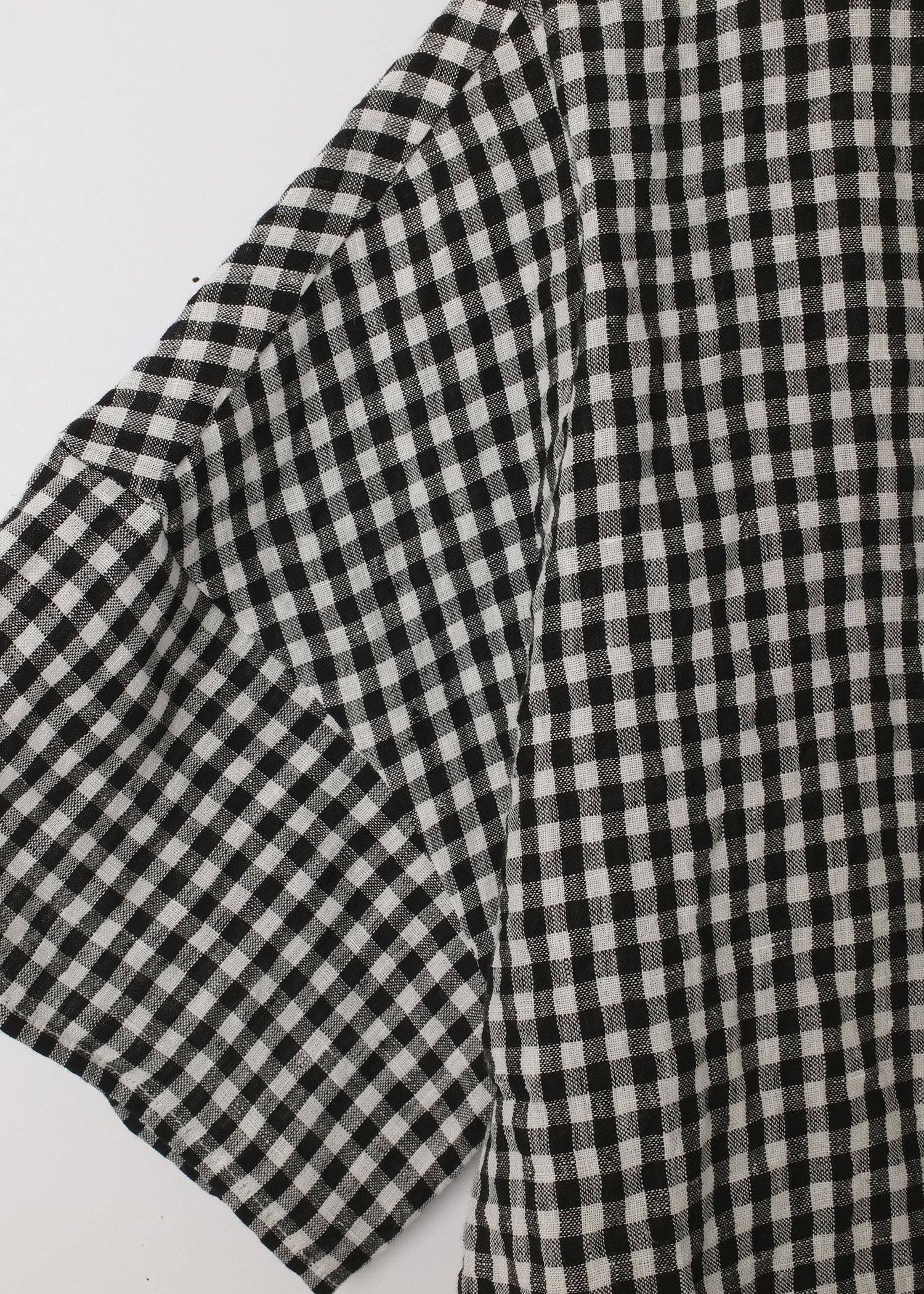 Gingham S/S Top