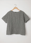Gingham S/S Top