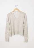 Lighweight Pullover Light Grey