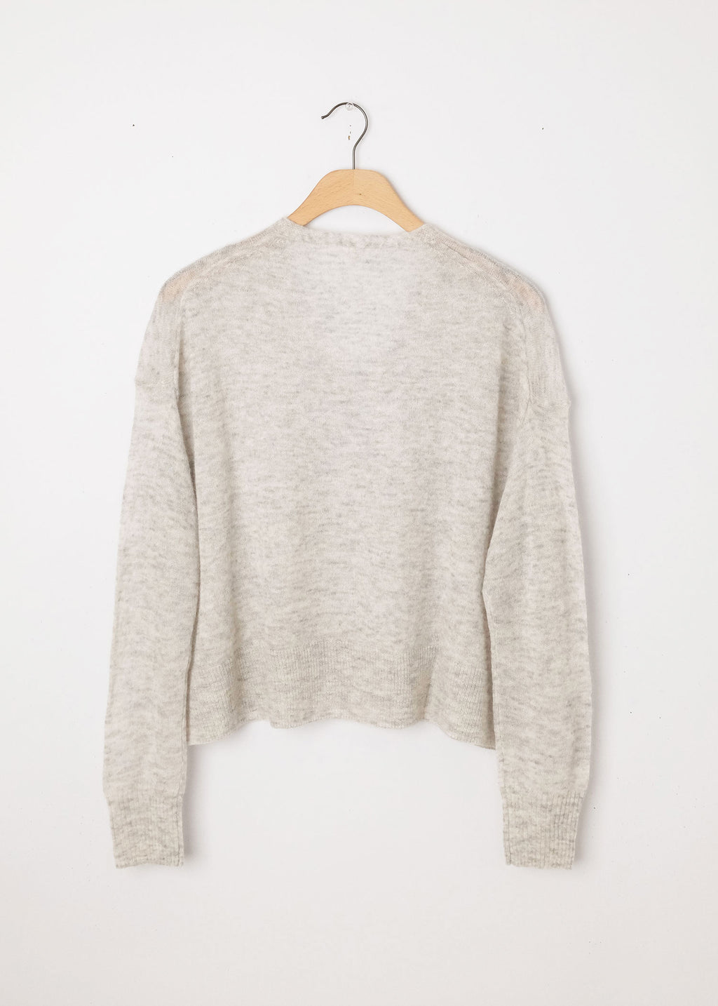 Lighweight Pullover Light Grey
