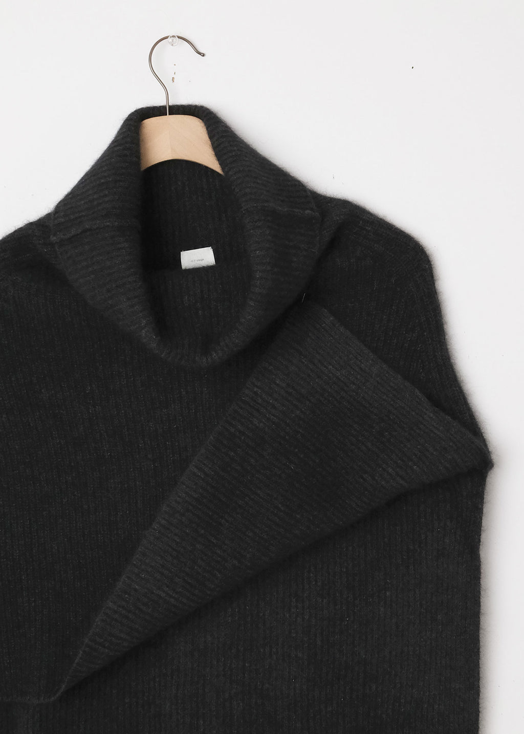 Wool Turtleneck Capelet