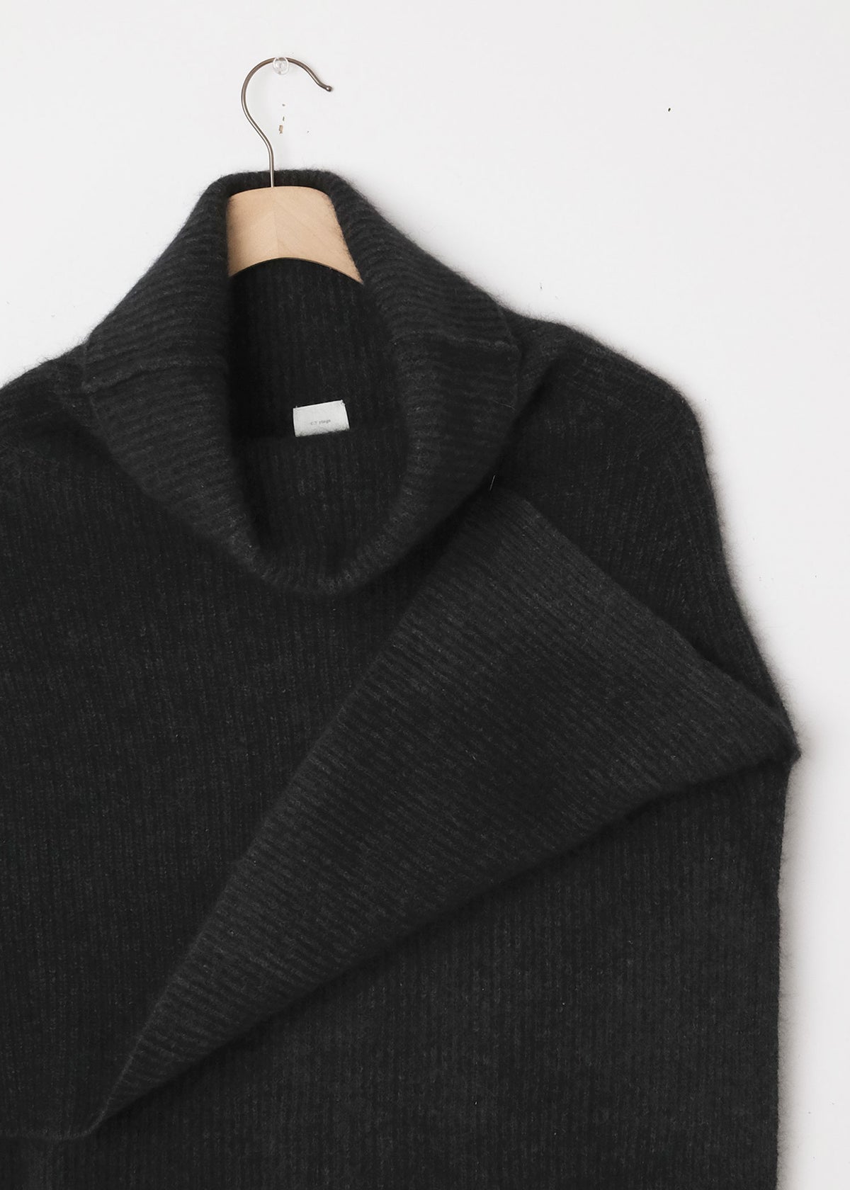 Wool Turtleneck Capelet