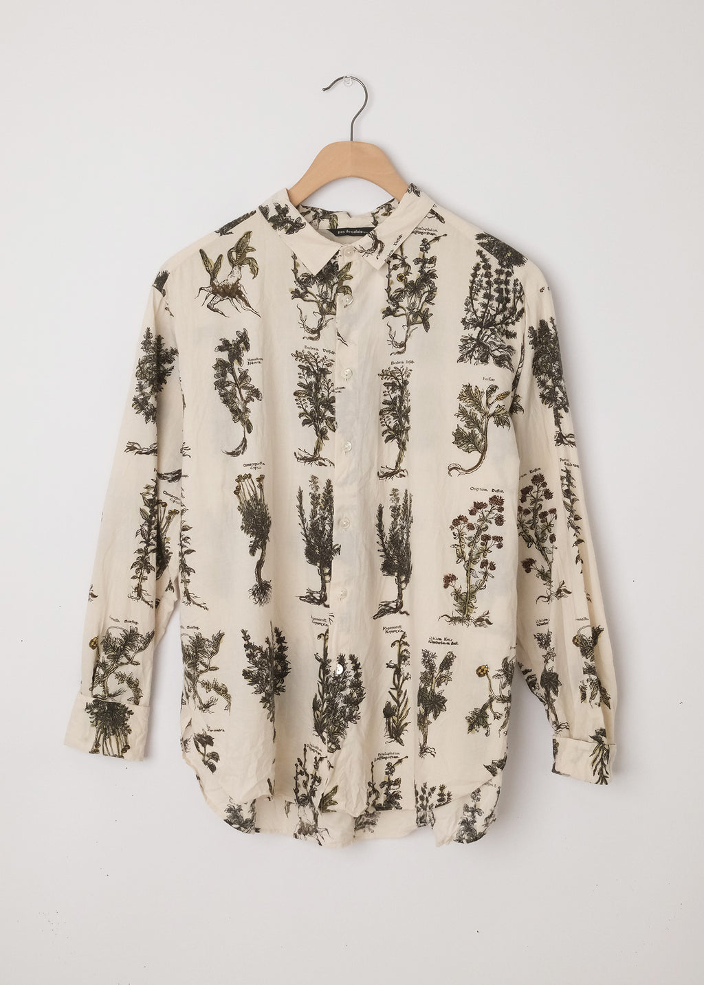 Herbal Printed Flowy Shirt
