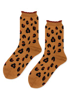 Cheetah Socks Ochre O/S