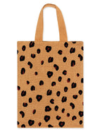 Cheetah Tote Camel