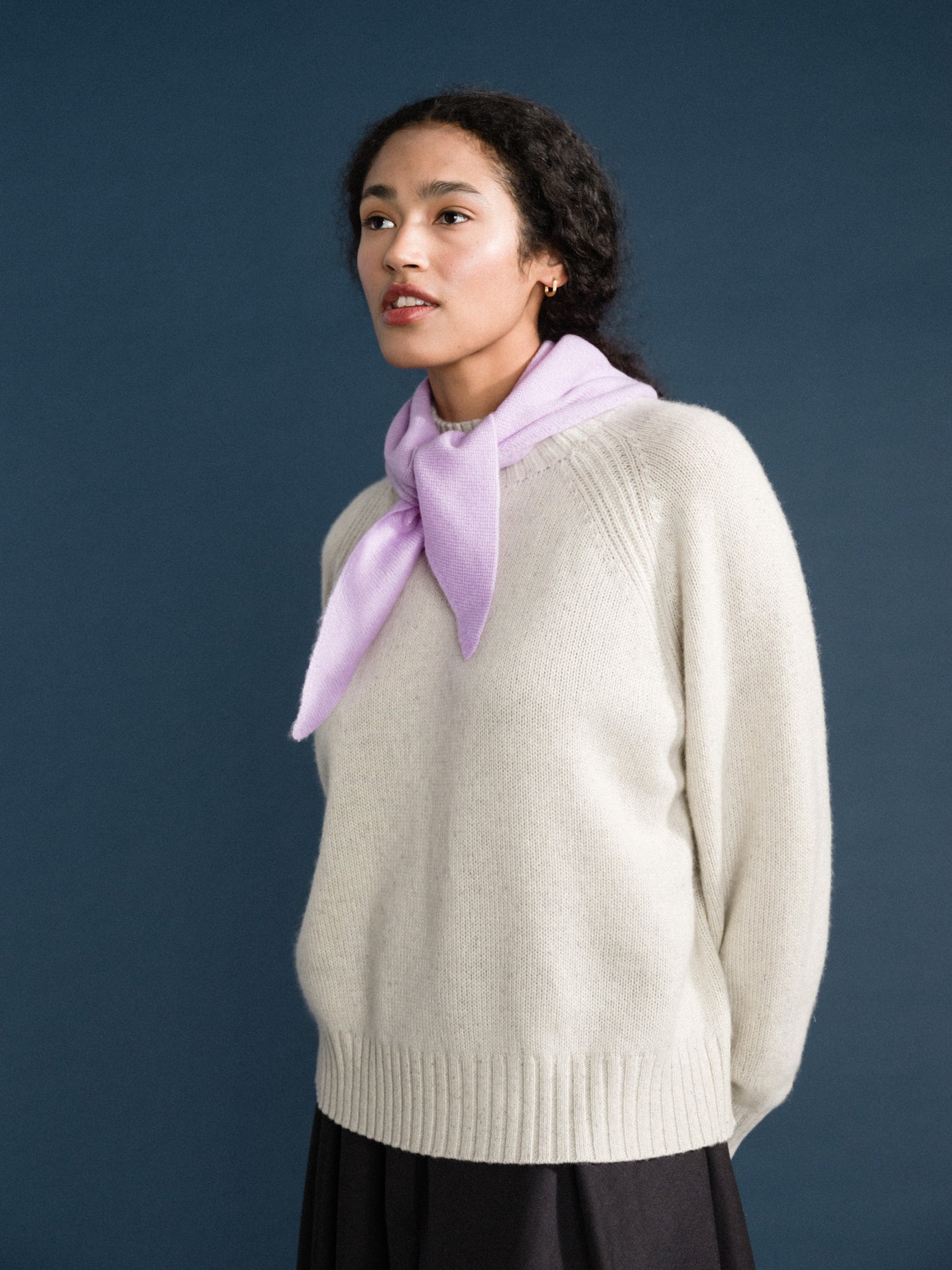 Cashmere Triangle Scarf