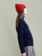 Load image into Gallery viewer, Cashmere Ribbed Beanie
