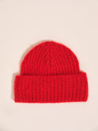 Cashmere Ribbed Beanie