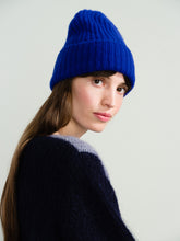 Load image into Gallery viewer, Cashmere Ribbed Beanie
