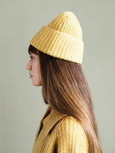 Load image into Gallery viewer, Cashmere Ribbed Beanie
